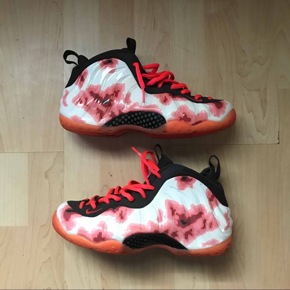 Nike Air Foamposite One “Thermal Map”